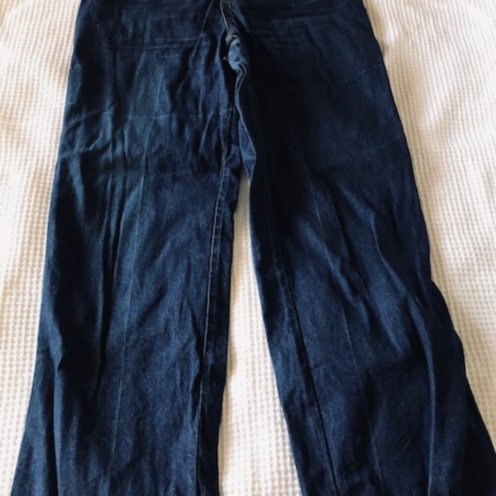 Vintage 70s Levis - Dark Wash - Size S-M - Picture 2 of 9